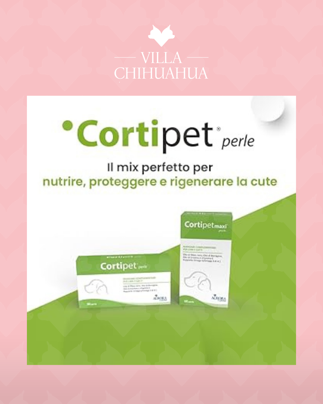 Cortipet Perle Integratore Cute e Pelo per Cani 30 o 60 Perle