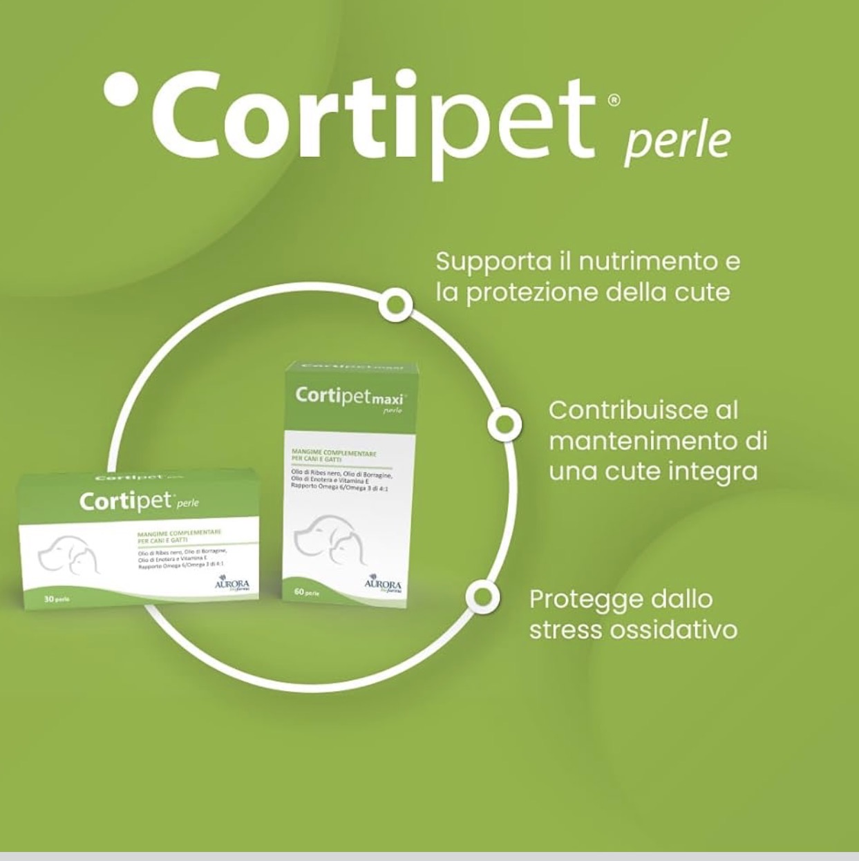 Cortipet Perle Integratore Cute e Pelo per Cani 30 o 60 Perle - immagine 2