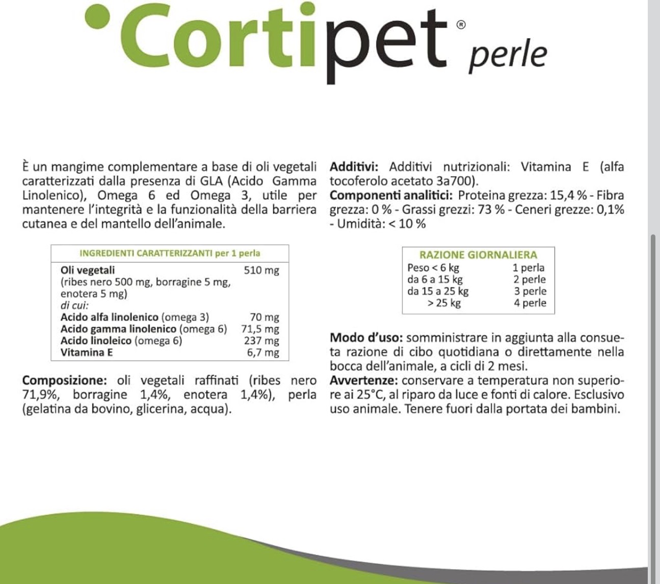 Cortipet Perle Integratore Cute e Pelo per Cani 30 o 60 Perle - immagine 4