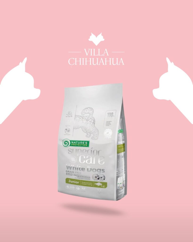 cibo secco grain free per cuccioli taglia piccola e mini al pesce bianco 1,5 kg