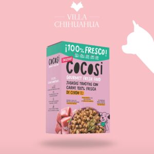 Cocosi Semi-Humid Pork 1 kg / 3 kg – Alimento Semi Umido Super Premium al Maiale per Cani