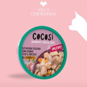 spezzatino di maiale per cani