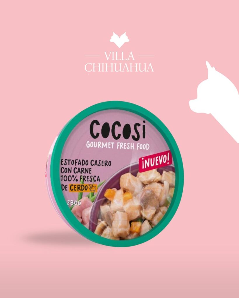 spezzatino di maiale per cani
