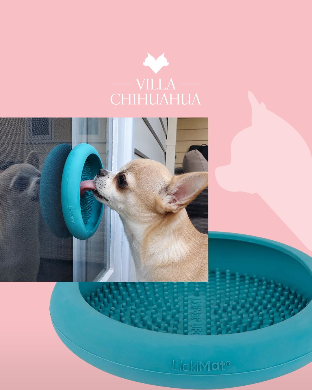 LickiMat UFO – Tappetino da Leccamento con Ventose per Cani e Gatti | Anti Stress e Slow Feeder - immagine 2