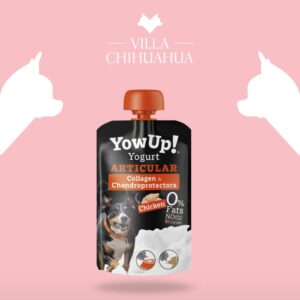 YowUp! Articular Yogurt al Pollo per Cani – Supporto Naturale per Articolazioni e Mobilità 115g
