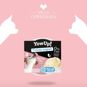 YowUp! Frozen Yogurt Bacon Cake per Cani – Gelato allo Yogurt e Bacon 110g