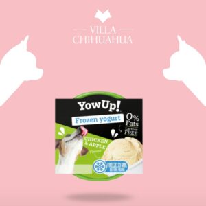 YowUp! Frozen Yogurt Pollo e Mela per Cani – Gelato allo Yogurt da Congelare 110g