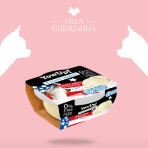 YowUp! Frozen Yogurt Hot Dog & Cheese per Cani – Gelato allo Yogurt Hot Dog e Formaggio 110g